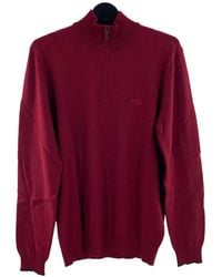 BOSS - Logo Long-Sleeved Sweater - Lyst