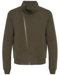 Rick Owens - High-Neck Zip-Front Jacket - Lyst