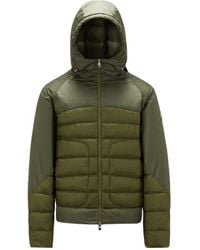 Moncler - Panelled Zip-Up Puffer Jacket - Lyst