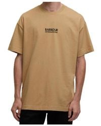 Barbour - Oversized Collins T-Shirt - Lyst