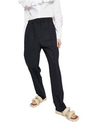 Philosophy Di Lorenzo Serafini - Elastic-Waist Wool Trousers - Lyst