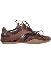 Miu Miu - Mesh-Panelled Sneakers - Lyst