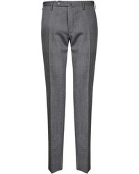 Incotex - Slim Fit Zip Closure Pants - Lyst
