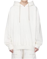 Rick Owens - Temple Oversized Long-Sleeve Hoodie - Lyst