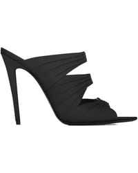 Saint Laurent - Emilie Mule Sandal - Lyst