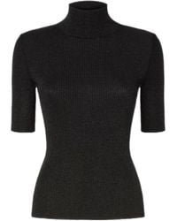 Missoni - Mock Neck Sweater With Lamé Threads - Lyst