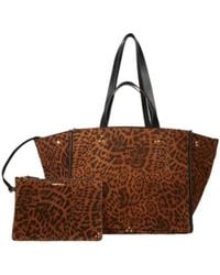 Jérôme Dreyfuss - Léon M Animal-Print Tote Bag - Lyst