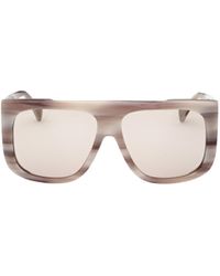 Max Mara - Logo Sunglasses - Lyst
