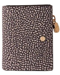 Borbonese - Zip-Around Patterned Wallet - Lyst