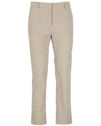 Weekend by Maxmara - Striped Casual Pants - Lyst