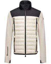 Moncler - Grenoble Padded Polartec Zip-Up Jacket - Lyst