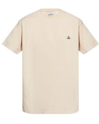 Vivienne Westwood - Orb-Embroidered T-Shirt - Lyst