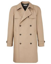 Fendi - Double-Breasted Trench Coat - Lyst