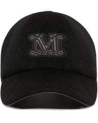 Max Mara - Logo Embroidered Baseball Cap - Lyst
