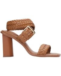 SCHUTZ SHOES - Braided Block Heeled Sandals - Lyst