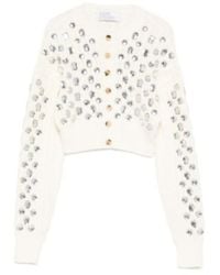 GIUSEPPE DI MORABITO - Embellished Button Cardigan - Lyst
