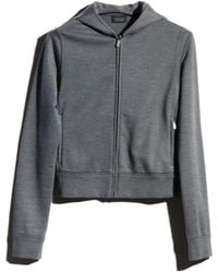 Gucci - Cotton-Silk Jersey Sweatshirt With Zip - Lyst