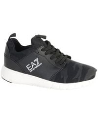 EA7 - Tie Casual Sports Shoes - Lyst
