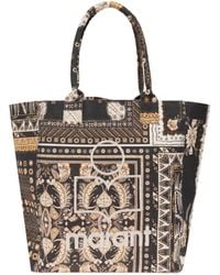 Isabel Marant - Yenky Logo Embroidered Shopping Bag - Lyst
