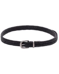 Brunello Cucinelli - Braided Buckled Belt - Lyst