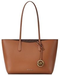 Michael Kors - Arden Large Pebbled Leather Tote Bag - Lyst