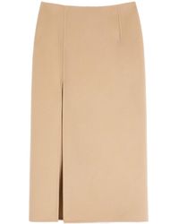 Sportmax - Slit Pencil Skirt - Lyst