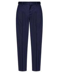 Versace - Pleated Tailored Trousers - Lyst