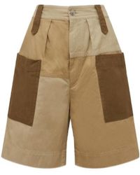 Isabel Marant - Stitched Casual Shorts - Lyst