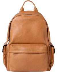 Brunello Cucinelli - Logo-Printed Zipped Backpack - Lyst