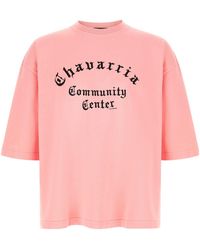 Willy Chavarria - Community Center Oversized T-Shirt - Lyst