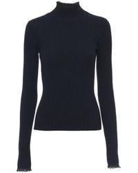 Chloé - Chloé High-Neck Knitted Jumper - Lyst