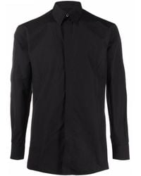 Givenchy - 4G Embroidered Long-Sleeved Shirt - Lyst