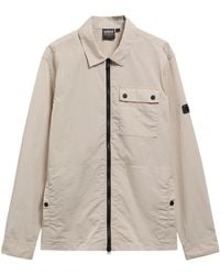 Barbour - Inline Cotton Long Sleeve Overshirt - Lyst
