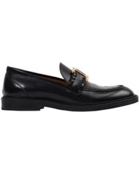 Chloé - Chlo Marcie Round-Toe Loafers - Lyst