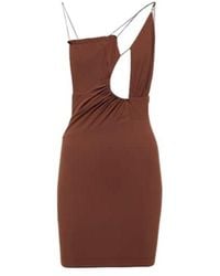 Nensi Dojaka - Cutout Ruched Minidress - Lyst