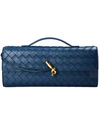 Bottega Veneta - Lambskin Clutch - Lyst