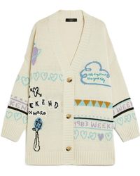 Weekend by Maxmara - Acacia Oversized Knitted Cardigan - Lyst