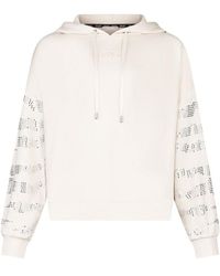 Liu Jo - Appliqué-Detail Hoodie - Lyst