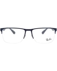 Ray-Ban - Rectangular Frame Glasses - Lyst