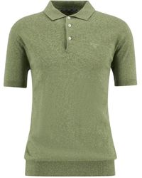 Barbour - Muston Knitted Polo Shirt - Lyst