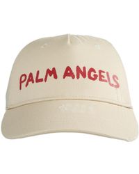 Palm Angels - Logo-Printed Distressed Baseball Cap - Lyst