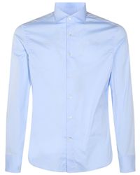 Canali - Long-Sleeve Button-Fastening Shirt - Lyst