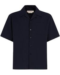 Marni - Patch Pocket Short-Sleeved Shirt - Lyst