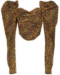 Vivienne Westwood - Sunday Leopard-Print Corset Top - Lyst