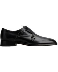 Tod's - Double-Strap Leather Monk Shoes - Lyst