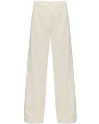 Paul & Shark - Wide-Leg Corduroy Pants - Lyst