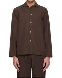 Tekla - Long-Sleeved Pajama Shirt - Lyst
