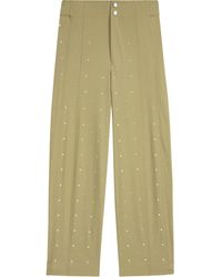 Maje - Straight-Leg Casual Pants - Lyst