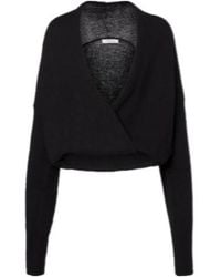 AYA MUSE - Kena Wrap Cotton Top - Lyst