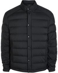 Moncler - Horizontal Quilting Stand-Collar Down Jacket - Lyst